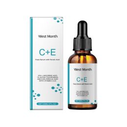 West&Month Vitamin C Facial Serum, Moisturizing, Moisturizing, Brightening And Revitalizing Skin Care (Option: 30ml-46.9g-4.13*1.18inch)