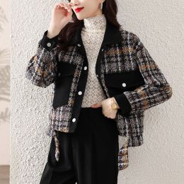 Simple Graceful Short Shipment Slimming Youthful-looking Coat (Option: Color-S)