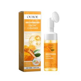 OUHOE Turmeric Cleanser Gently Cleanses Facial Skin, Moistens, Nourishes And Nourishes Skin Without Straining (Option: 100ml-187.4g-7.16*2.16*2.16inch)