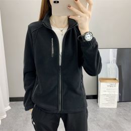 Unisex Thickened Stand-up Collar Thermal Coat (Option: Men's Black-M)
