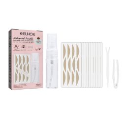 EELHOE Lace Non-trace Double Eyelid Tape, Natural Non-trace Non-glue Lace Double Eyelid Tape (Option: 1set-30g-4.34*1.89*1.89inch)