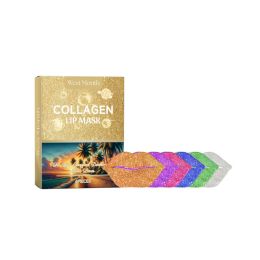 West&Month Collagen Lip Mask Repair Dry, Hydrating, Hydrating And Light Lip Line Lip Mask (Option: 6pieces-58g-3.08*0.79*4.06inch)