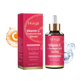 Hoygi Vitamin C Essence, Moisturizing And Brightening Essence Translucent Repair And Moisturizing, Refreshing And Non-Sticky (Option: 30ml-46.41g-1.18*1.18*4.13inch)