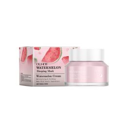 OUHOE Watermelon Sleeping Mask, Hydrates, Moisturizes, Brightens And Deeply Cleanses Pores (Option: 50g-161.2g-2.56*2.56*2.05inch)
