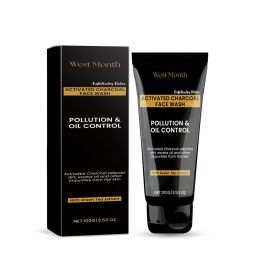 West&Month Facial Cleanser, Gentle Pore Cleanser, Exfoliating Moisturizer, Non-Tight, Hydrating And Tender Skin Cleanser (Option: 100ml-124g-6.49*1.57*1.57inch)