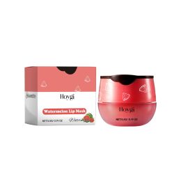 Hoygi Watermelon Lip Mask, Lighten Lip Lines, Remove Dead Skin, Moisturize, Prevent Dry And Crack Lip Mask, Moisturize And Care Lip Mask (Option: 5.5g-39g-1.74*1.74*1.5inch)