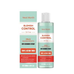 West&Month Facial Toner With Mild Ingredients To Lighten Acne, Nourish And Repair Facial Skin (Option: 100ml-126.29g-5.12*1.54inch)