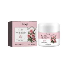 Hoygi Rose Moisturizing Cream Moisturizes, Firm, And Brightens Skin With Gentle Moisturizing And Moisturizing Cream (Option: 30ml-66g-2.08*2.08*1.81inch)