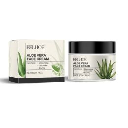 EELHOE Aloe Vera Skin Care Cream, Brightening Facial Skin Gentle Ingredients Soft And Moisturizing Cream (Option: 50g-71.1g-2*2*1.73inch)